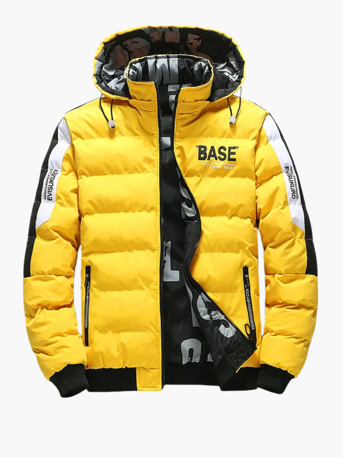 Men's Winter Jacket Streetstyle Puffer Jacket – Urban Look & Comfort