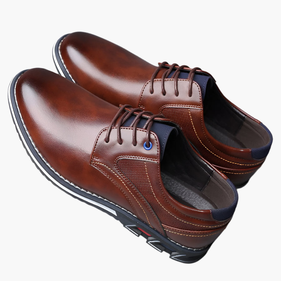 Men's Orthopedic Business Shoes – Classic Formal Style and Comfort for Daily Use