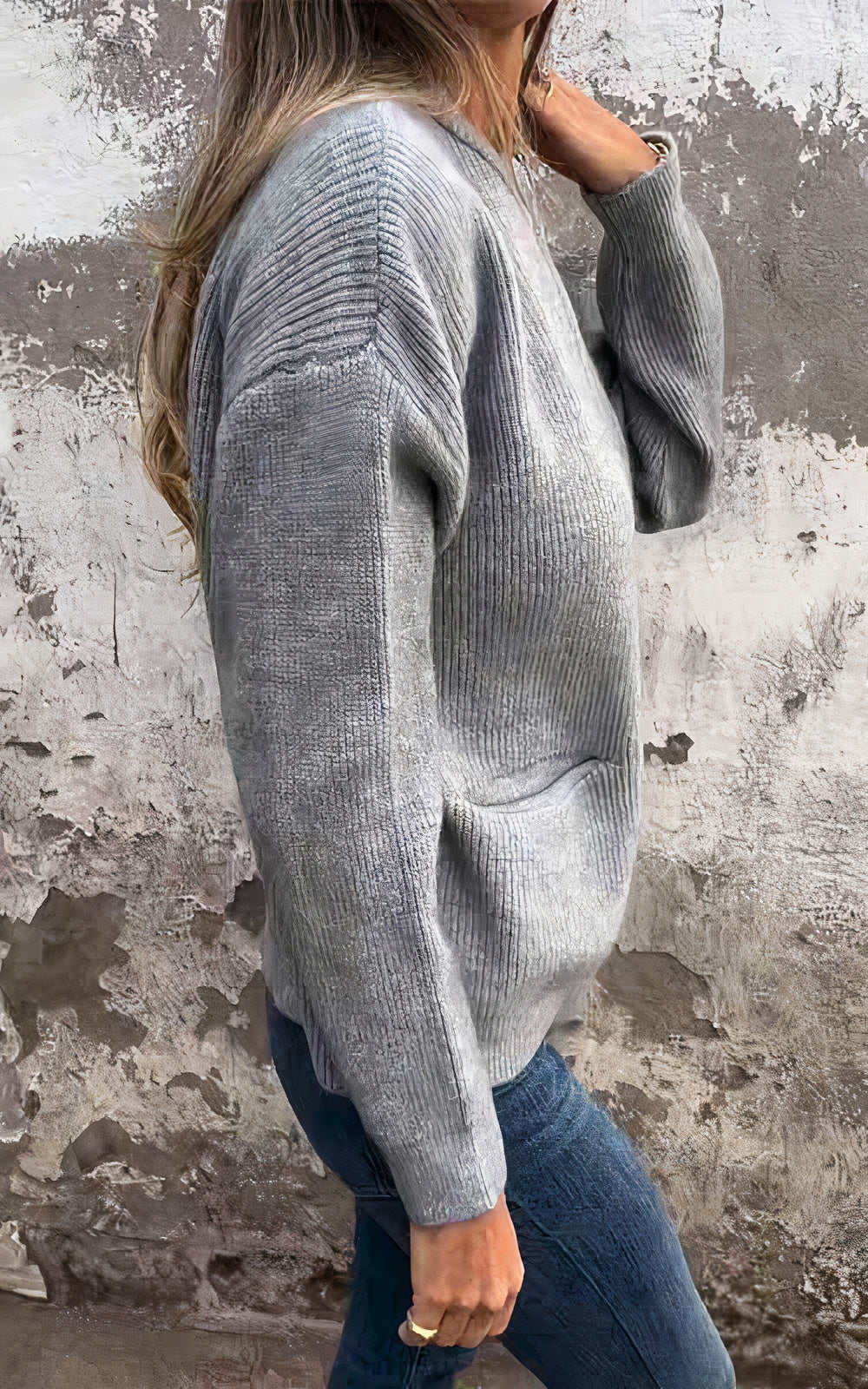 Women's Knitted Cardigan with Zipper – Comfortable and Elegant for Daily Use
