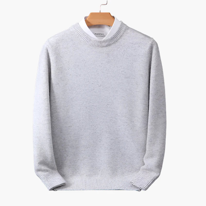 Men's Classic Pullover with Collar – Stylish Sweater for Business and Casual