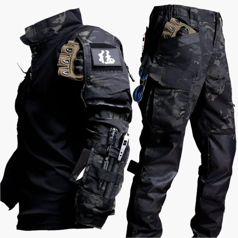 Heren Tactisch Uniform Set – Outdoor Militair Stijl Tactical Suit voor Werk en Avontuur