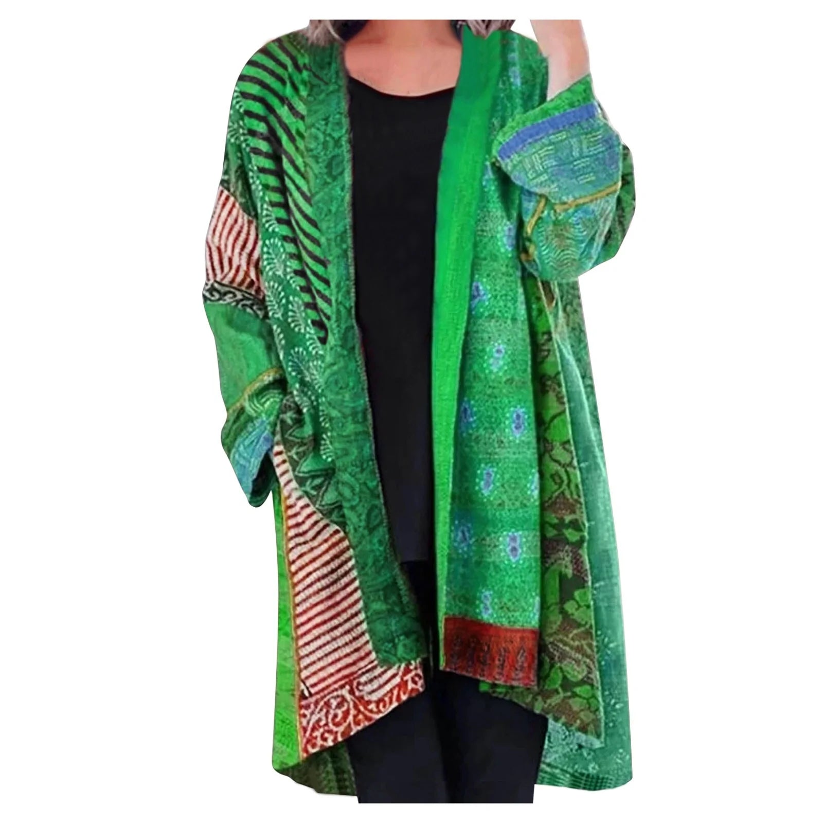 Women's Vintage Kimono Vest – Bohemian Style, Comfortable and Fashionable for Every Occasion