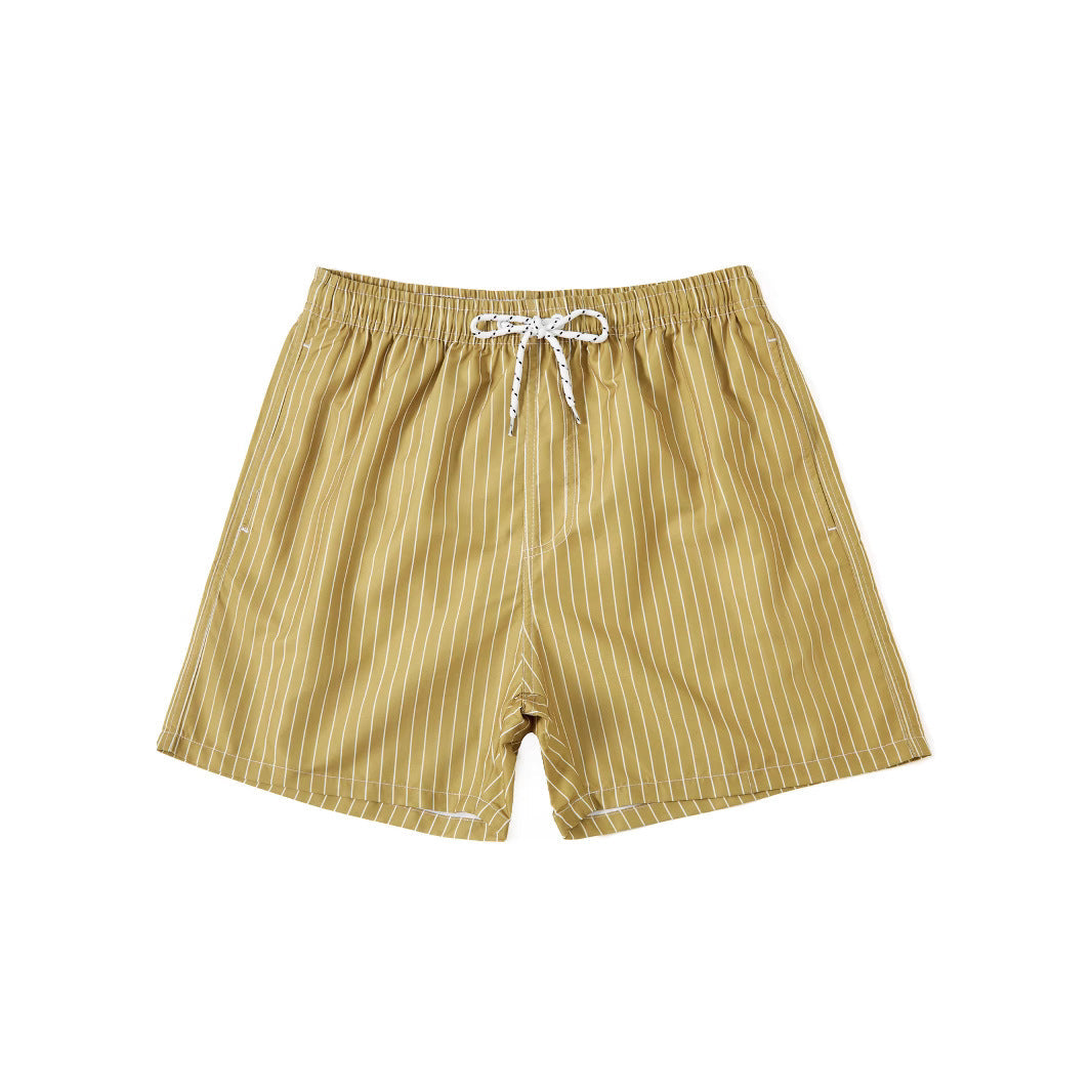 Heren Zwemshorts met Strepen – Comfortabele Strandshorts voor Zomer en Vrije Tijd