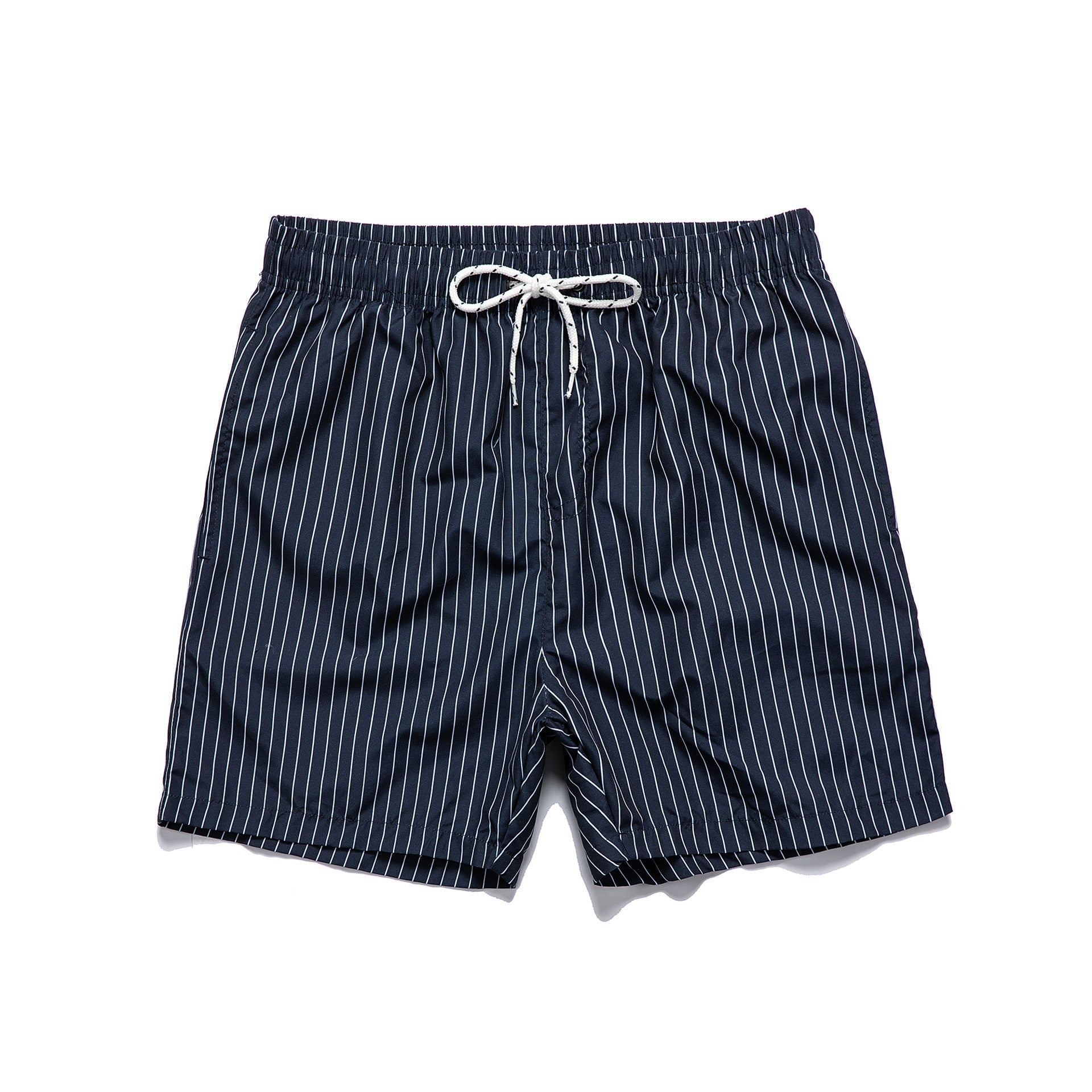 Heren Zwemshorts met Strepen – Comfortabele Strandshorts voor Zomer en Vrije Tijd