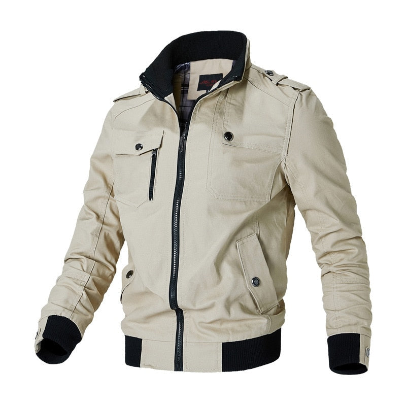 Men's Bomber Jacket Stylish Summer Jacket Casual Streetwear