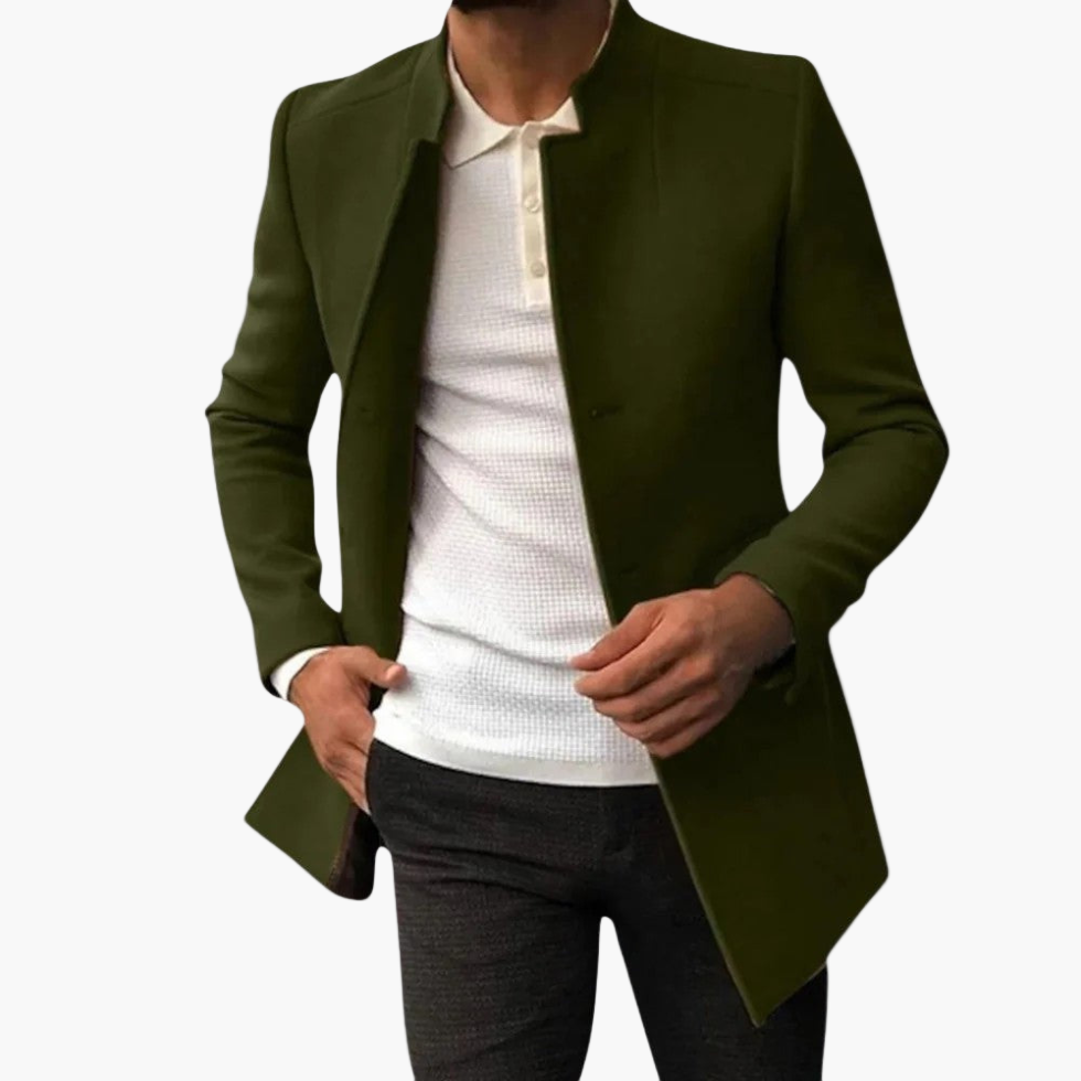 Men's Jacket – Classic Blazer Model for Spring – Elegant and Timeless Style