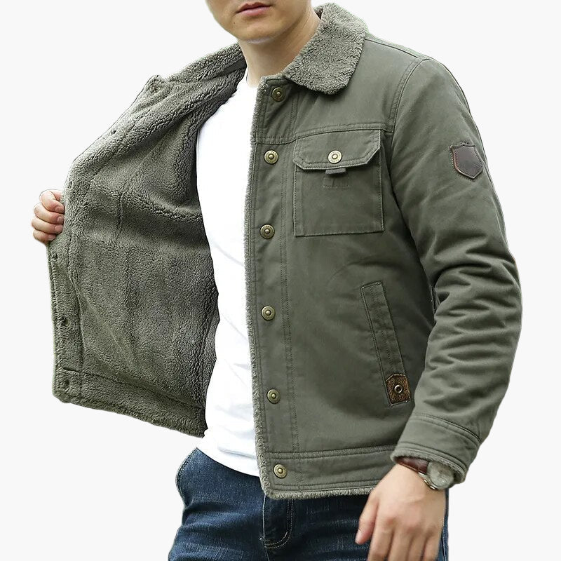 Men's Outdoor Thermofly Jacket – Windproof and Comfortable for Adventure