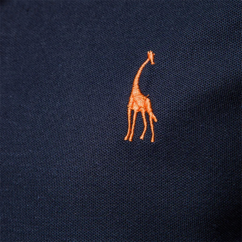 Men's polo shirt with contrasting collar – timeless polo for work, golf & leisure