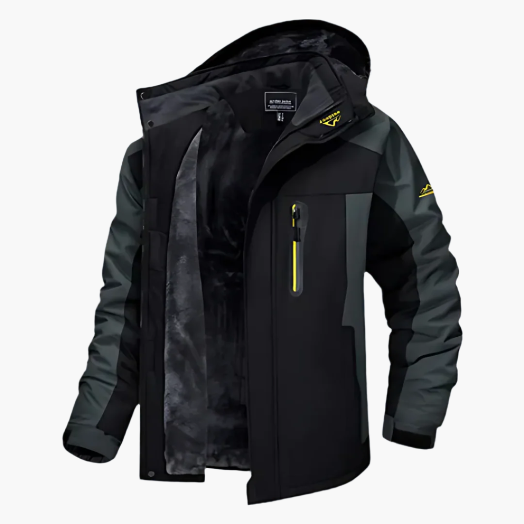 Men's Outdoor Winter Jacket Water-Repellent & Windproof – Stylish Warm Jacket for Outdoor and Leisure Time