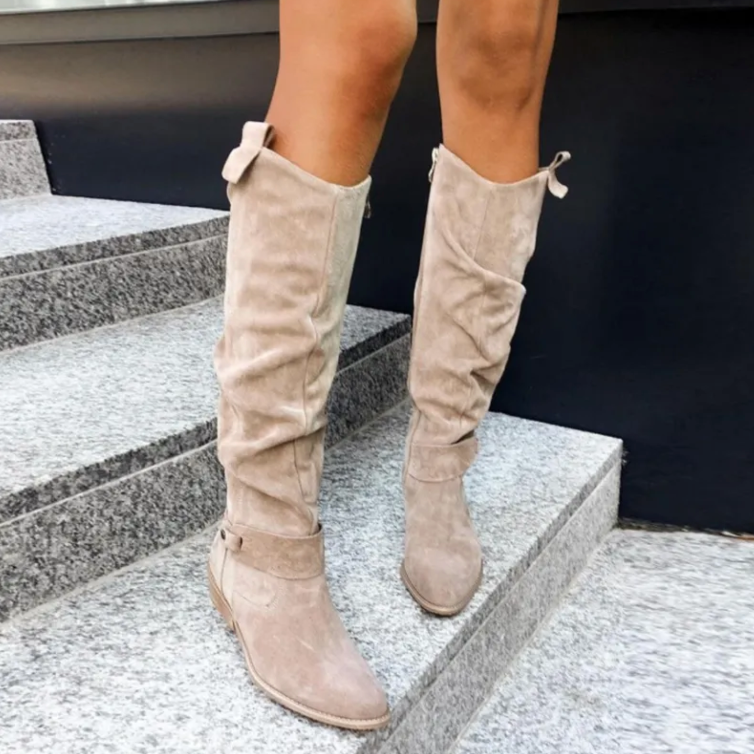Women's Overknee Boots Trendy Casual Comfortable Stylish City Walk
