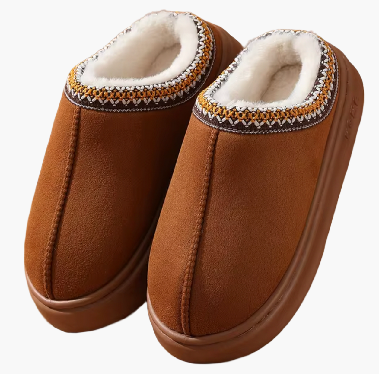 Men's Slippers – Warm Comfortable Home Slippers with Luxury Lining and Sturdy Sole