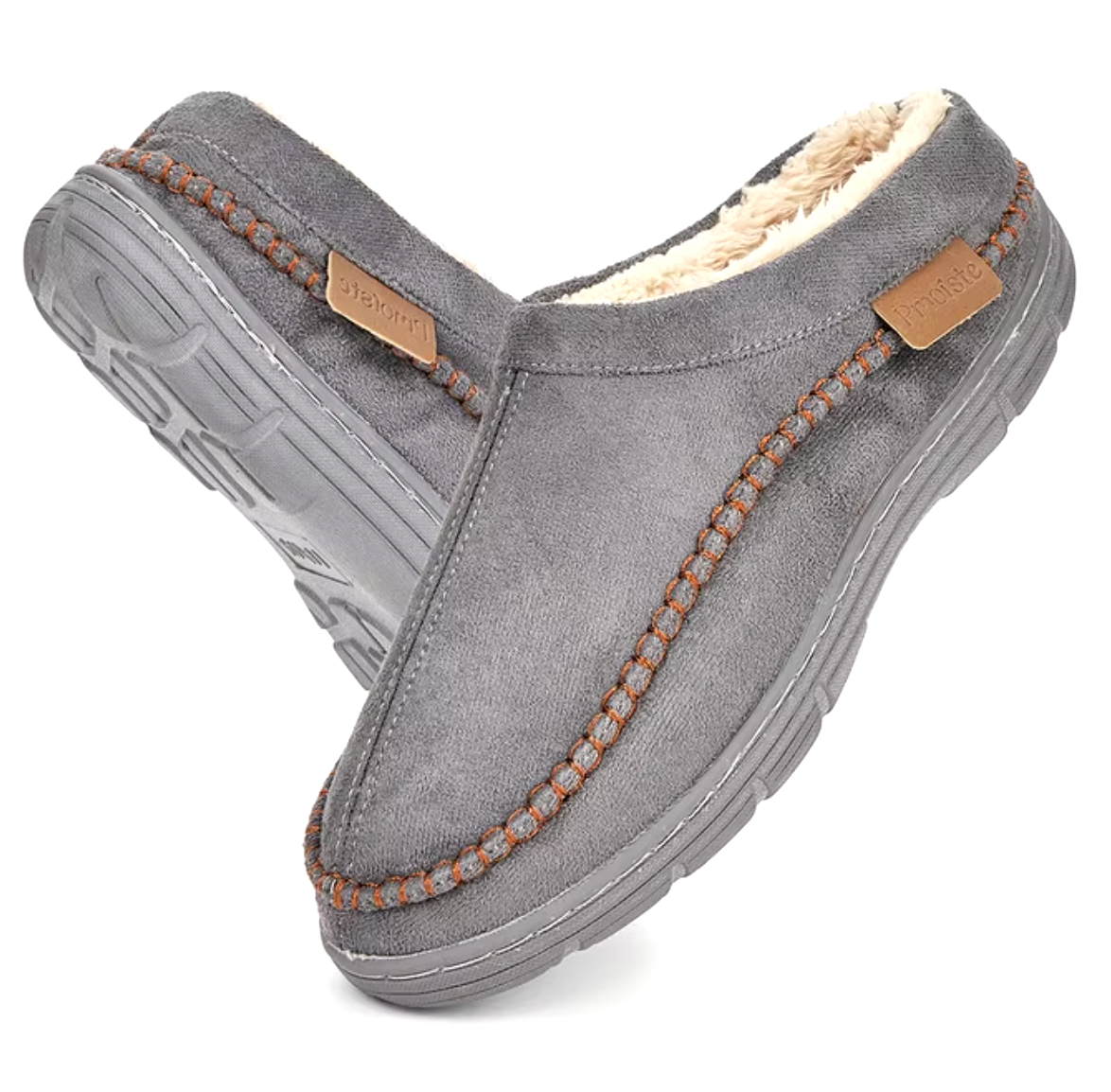 Heren Pantoffel Laarzen – Comfortabele Warme Slippers voor Binnen en Buiten
