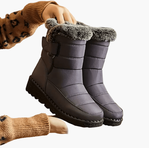 Women's Waterproof Winter Boots with Fur Lining – Comfortable and Stylish Snow Shoes for Outdoor