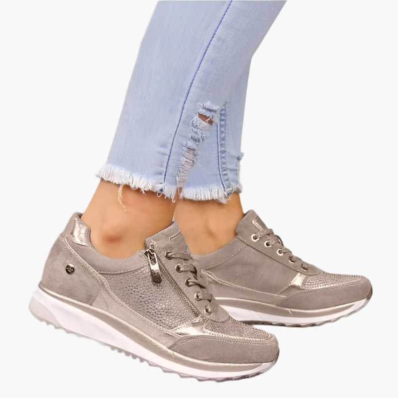 Women's Sneakers Comfortable Stylish Walking Shoes for Daily Use