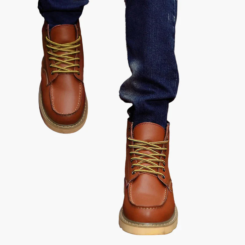 Men's Retro Winter Boots – Stylish Outdoor Boots for Cold Days
