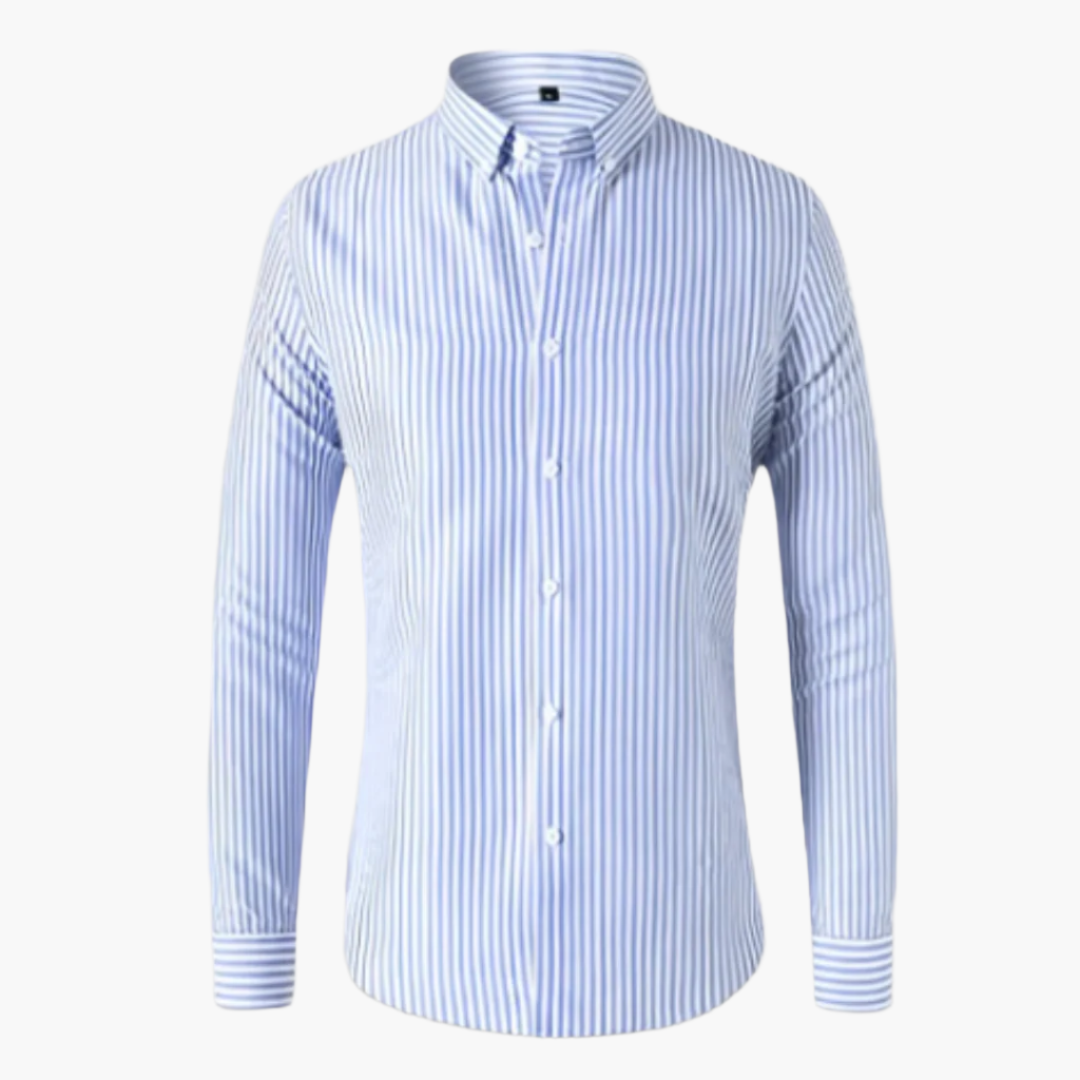 Men's Striped Slim Fit Shirt – Stylish and Comfortable for Business & Casual