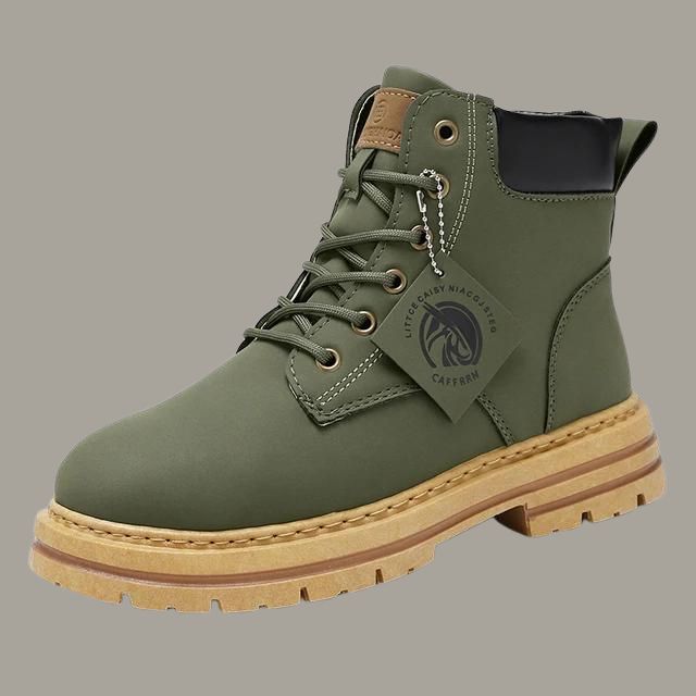 Heren Outdoor Enkelboots – Robuuste Mode Laarzen voor Avontuur en Dagelijks Gebruik