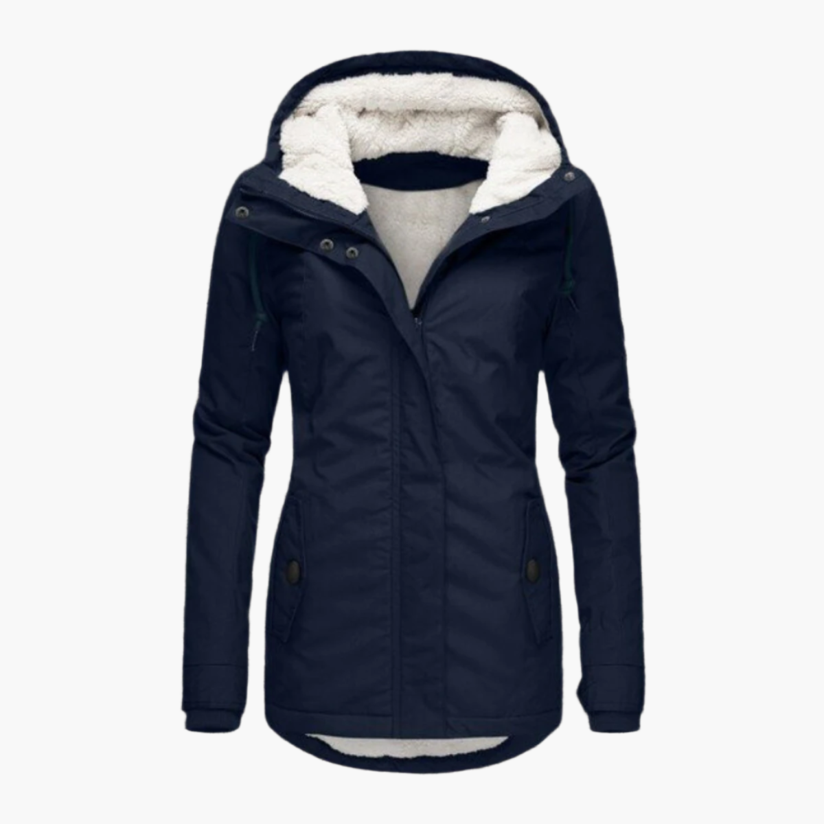 Women's Winter Jacket Sherpa Hoodie – Comfortable and Fashionable Outdoor Jacket