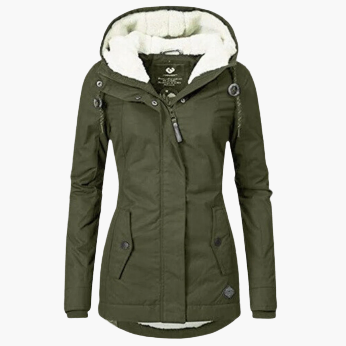 Women's Winter Jacket Sherpa Hoodie – Comfortable and Fashionable Outdoor Jacket
