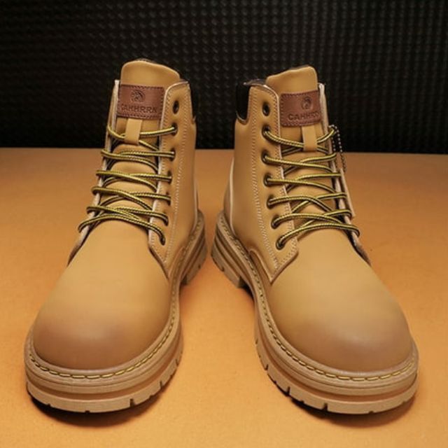 Heren Outdoor Enkelboots – Robuuste Mode Laarzen voor Avontuur en Dagelijks Gebruik