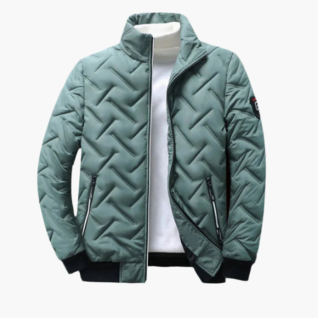 Men's Winter Jacket Quilted Stylish Comfortable For Cold Days