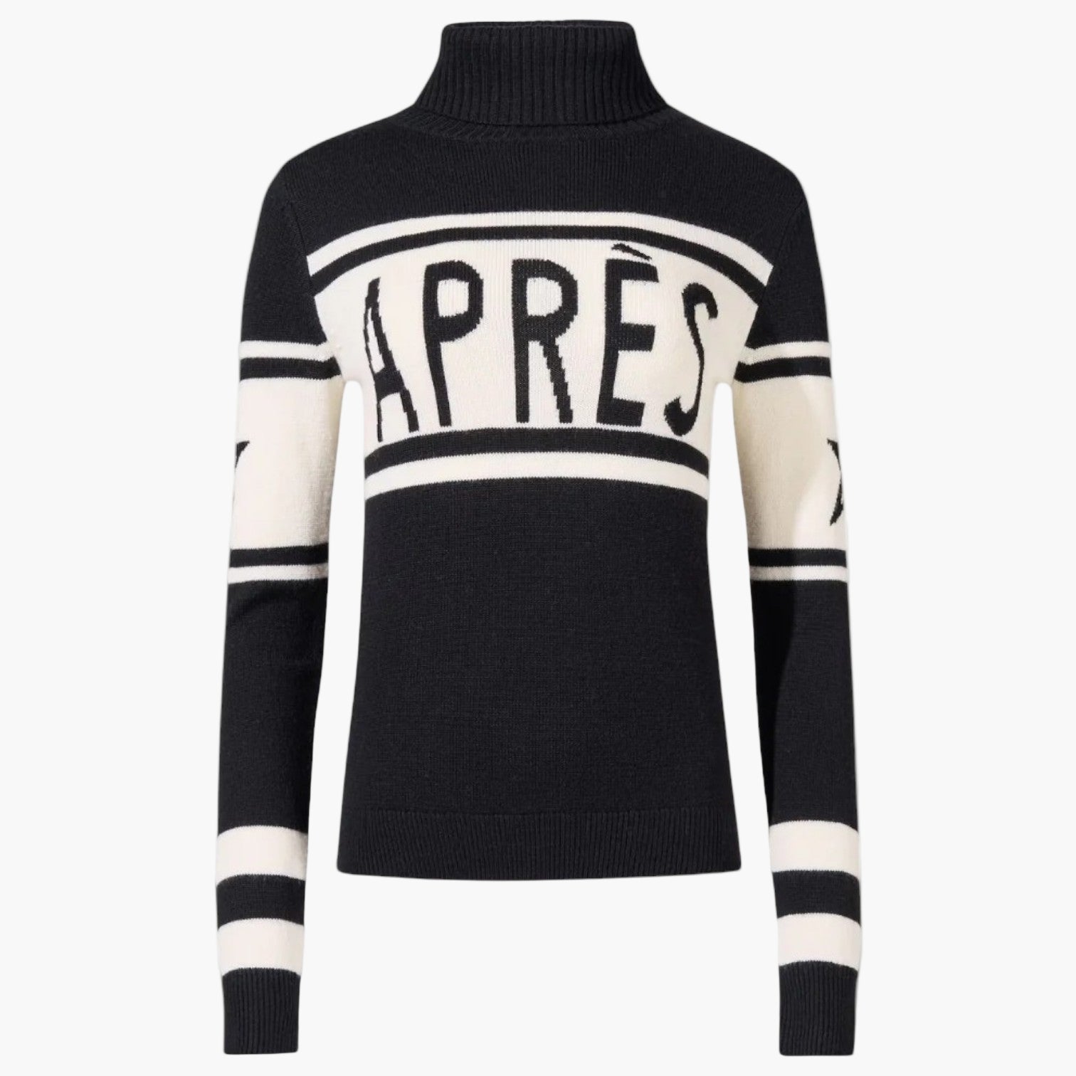 Women's Après-Ski Sweater with Collar – Luxury Knitted Winter Sweater for Style and Warmth