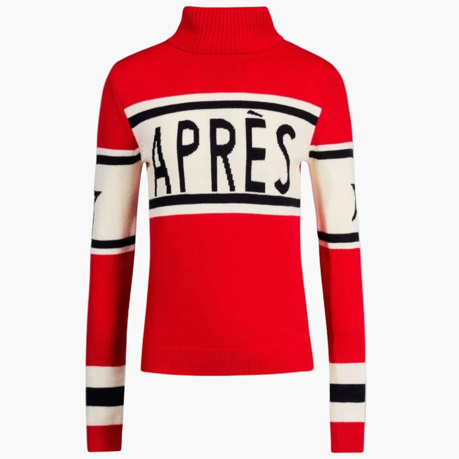 Women's Après-Ski Sweater with Collar – Luxury Knitted Winter Sweater for Style and Warmth