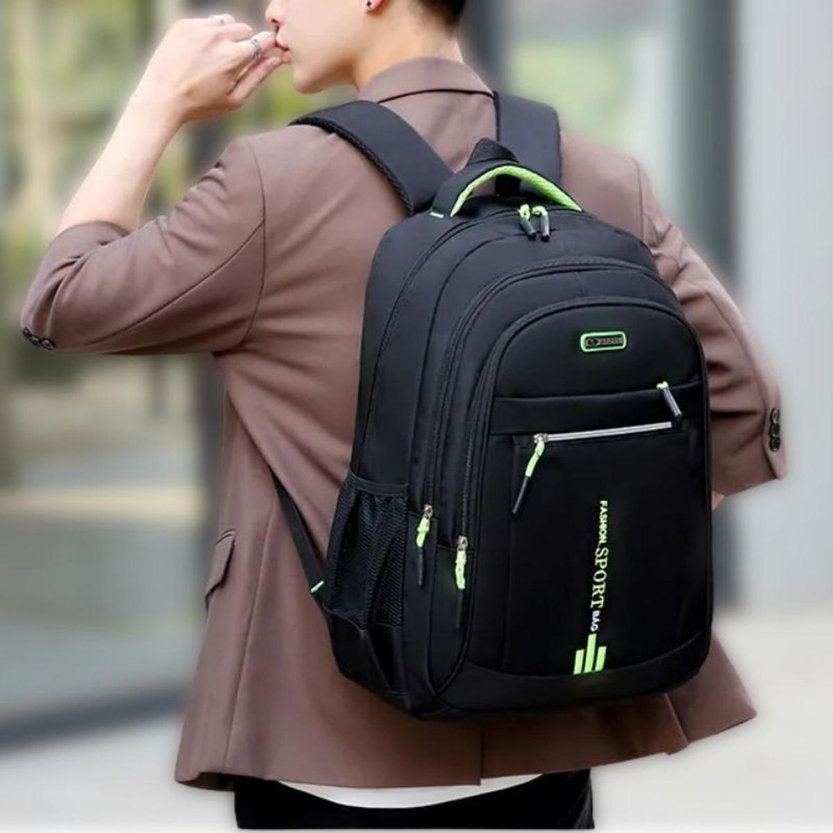 Men's Backpack – Waterproof Oxford Business and Casual School Bag – Stylish and Functional Laptop Backpack for Travel and Daily Use