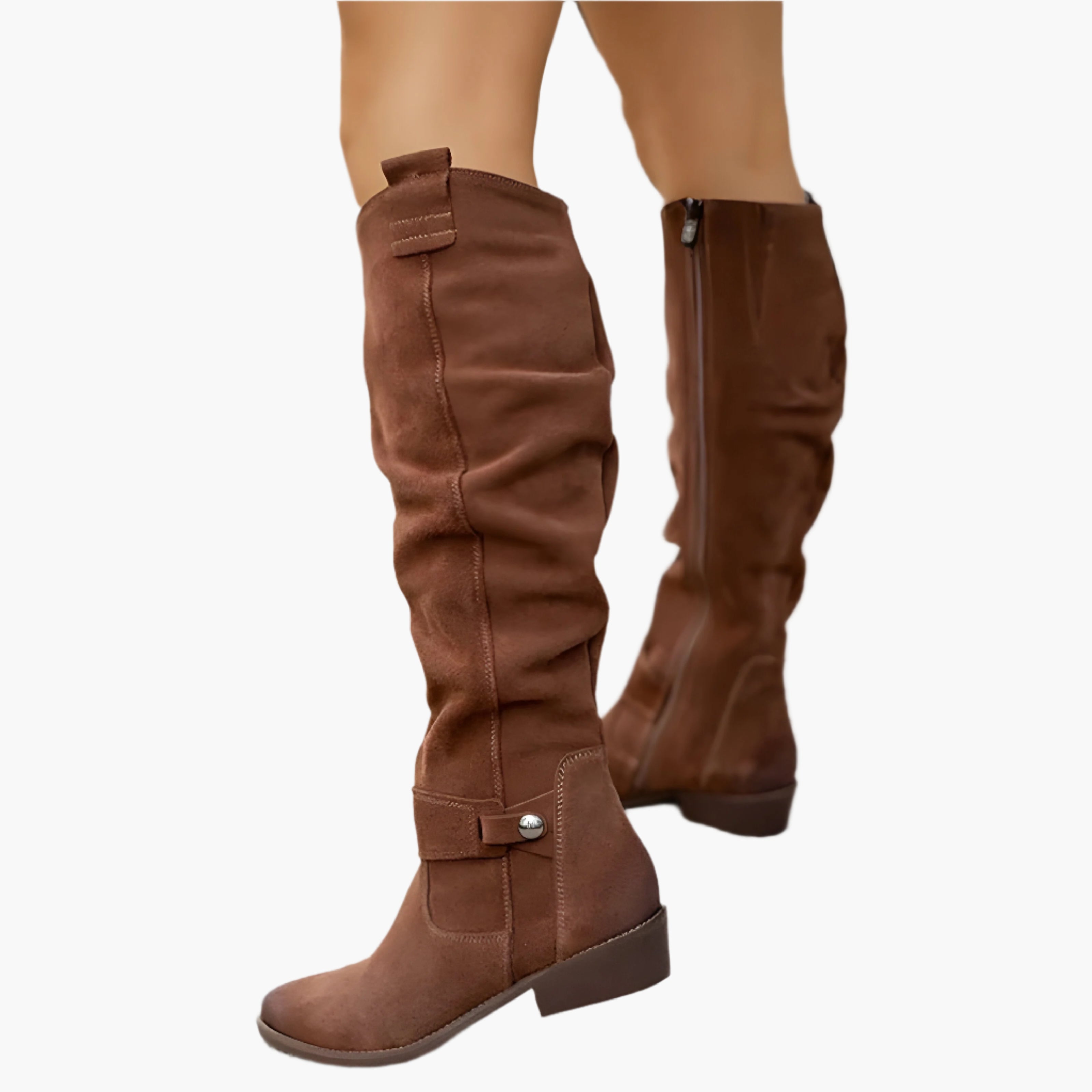 Women's Knee-High Fashionable Boots for Comfort and Daily Use