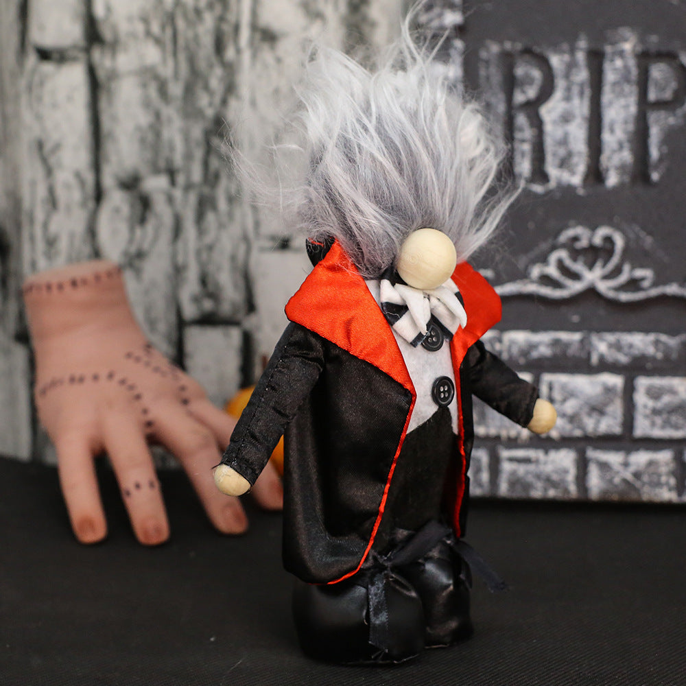Halloween Doll Decoration with Crazy Ghost Hair – Perfect for Spooky Party Decoration