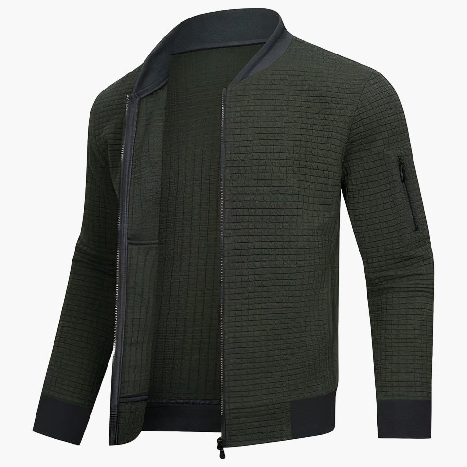 Men's Bomber Jacket Streetstyle Modern Design For Daily Use