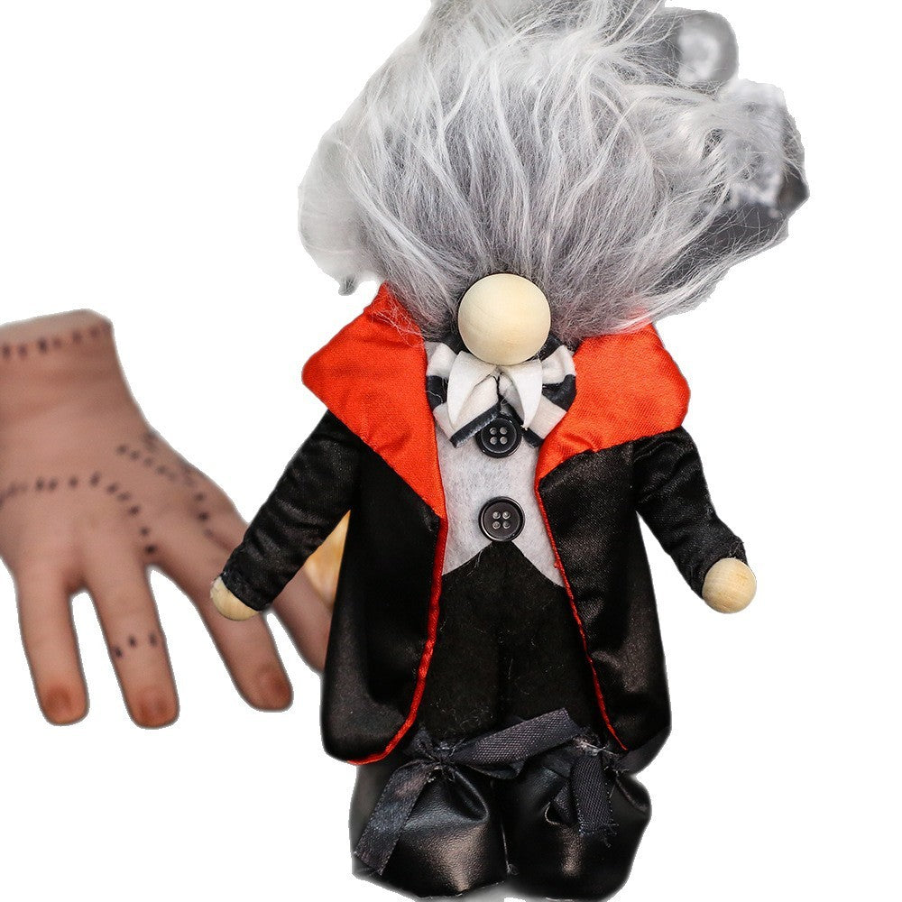 Halloween Doll Decoration with Crazy Ghost Hair – Perfect for Spooky Party Decoration