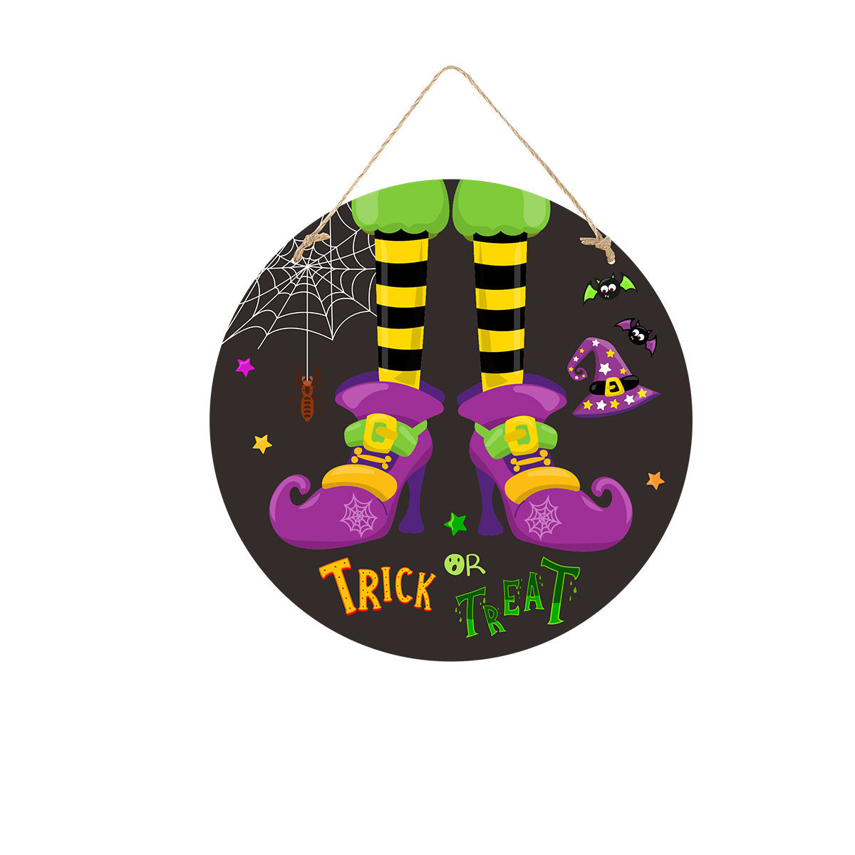 Halloween Doorboard Hanger Set - Funny and Spooky Decoration for Halloween Parties and Trick-or-Treat