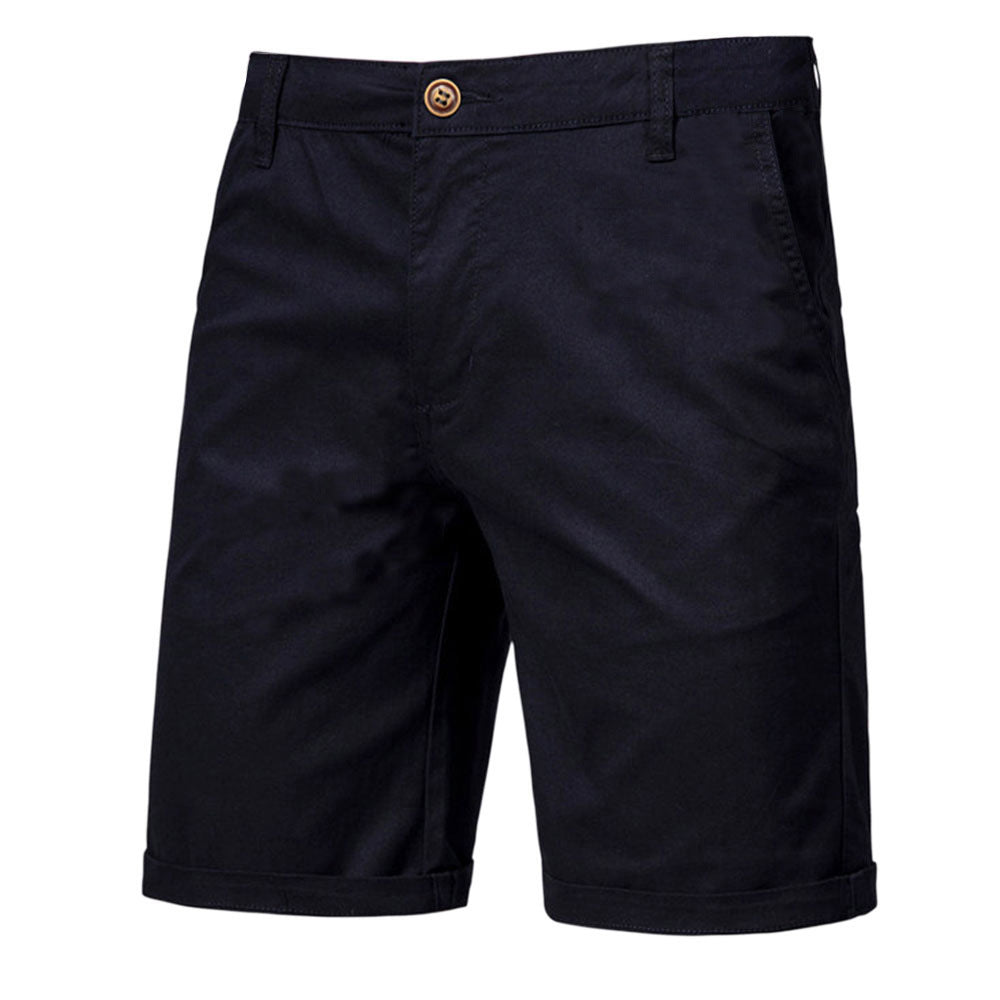 Men's Chino Shorts with Regular Fit and Side Pockets – For Casual and Neatly Dressed Looks