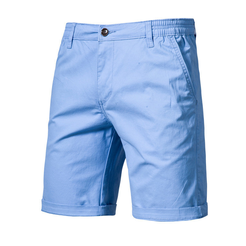 Men's Chino Shorts with Regular Fit and Side Pockets – For Casual and Neatly Dressed Looks