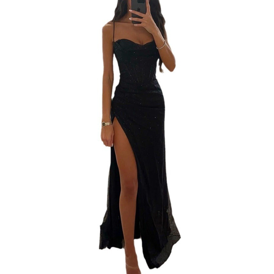 Christine – Casual Dress with Long Split