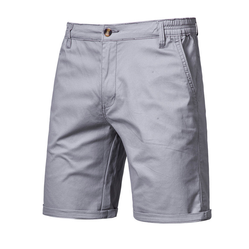 Men's Chino Shorts with Regular Fit and Side Pockets – For Casual and Neatly Dressed Looks