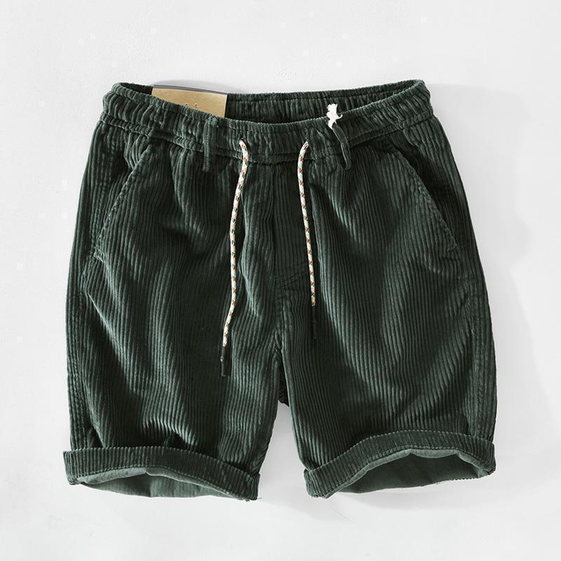 Sam – American Handsome Corduroy Shorts for Men