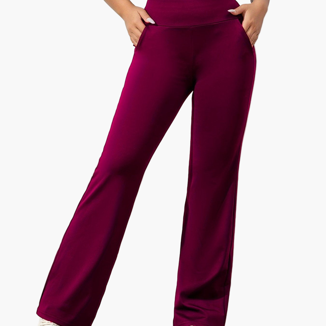 Women's Flared Yoga Pants with High Waist for Comfort and Flexibility