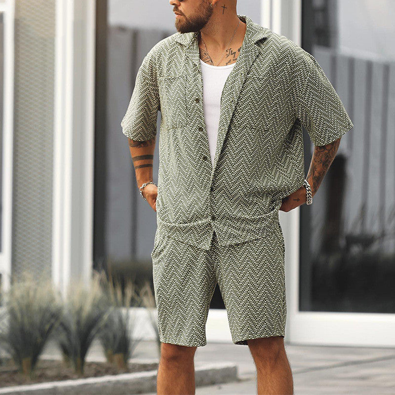 Russell – Casual Shirt with Short Sleeves for Men