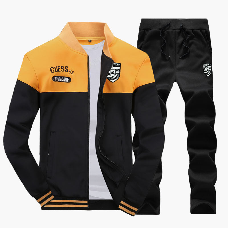 Men's Baseball Tracksuit Sporty and Trendy for Leisure and Fitness