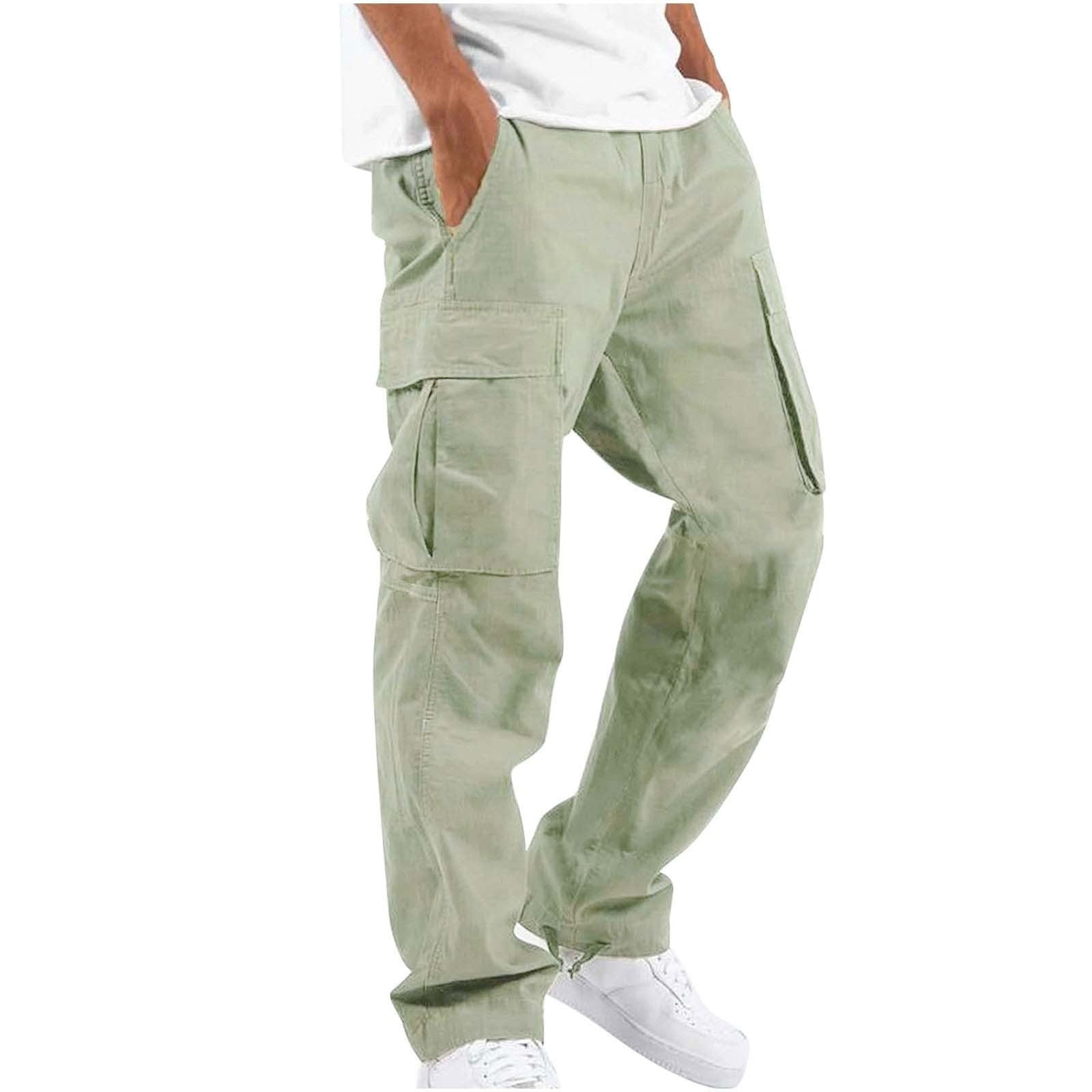 Men's Cargo Pants in Casual Streetwear Style with Multifunctional Pockets