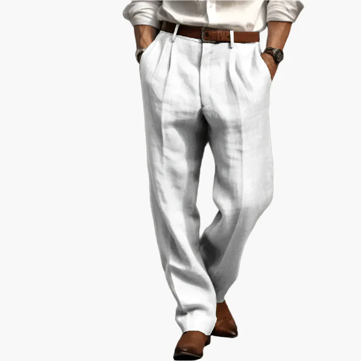 Men's Retro Chino Pants – Classic Comfort for Casual and Business Use