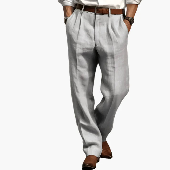 Men's Retro Chino Pants – Classic Comfort for Casual and Business Use