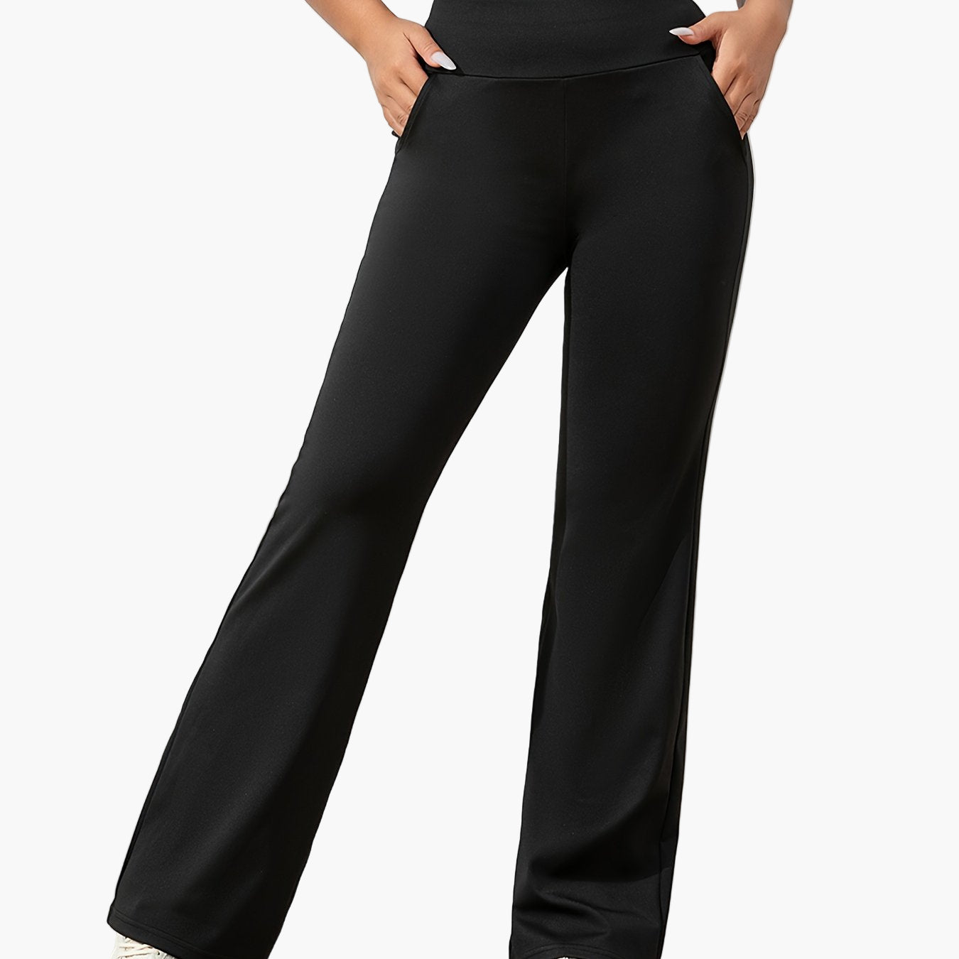 Women's Flared Yoga Pants with High Waist for Comfort and Flexibility