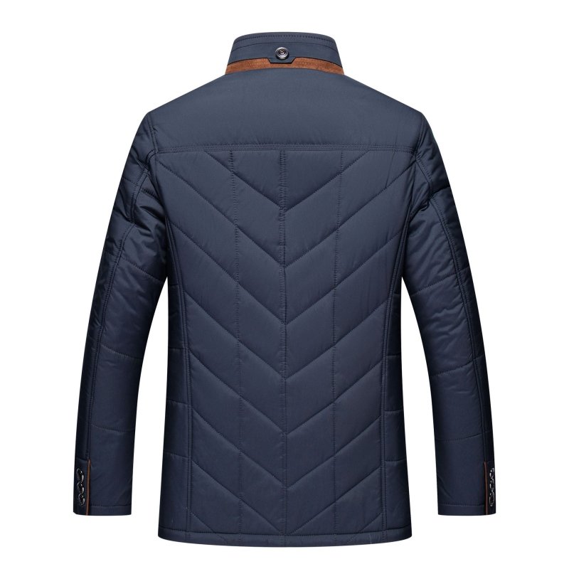 Men's Padded Stylish Jacket for Winter – Modern Slim Fit Outdoor Jacket