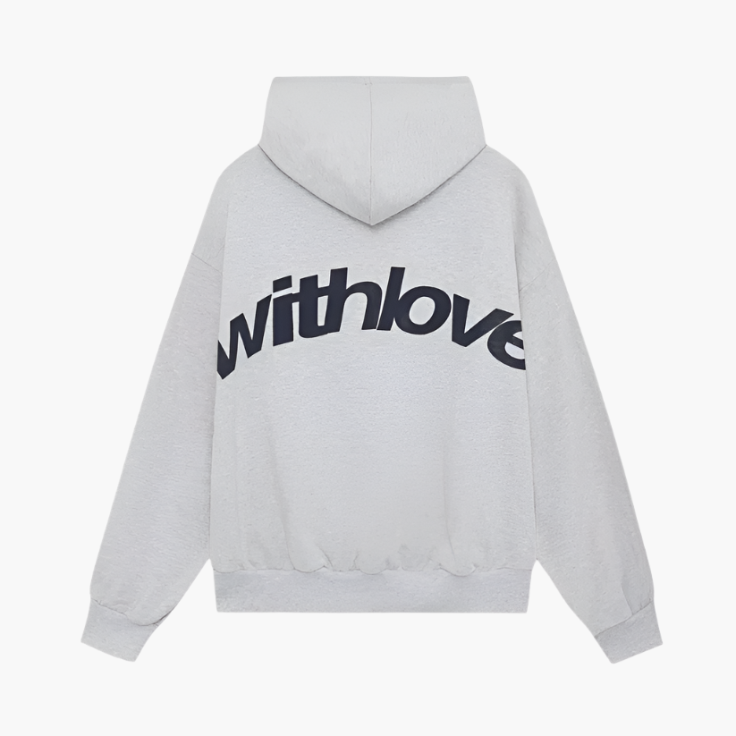 Unisex Hoodie with Graphic Back Print - Casual Streetwear for Daily Use
