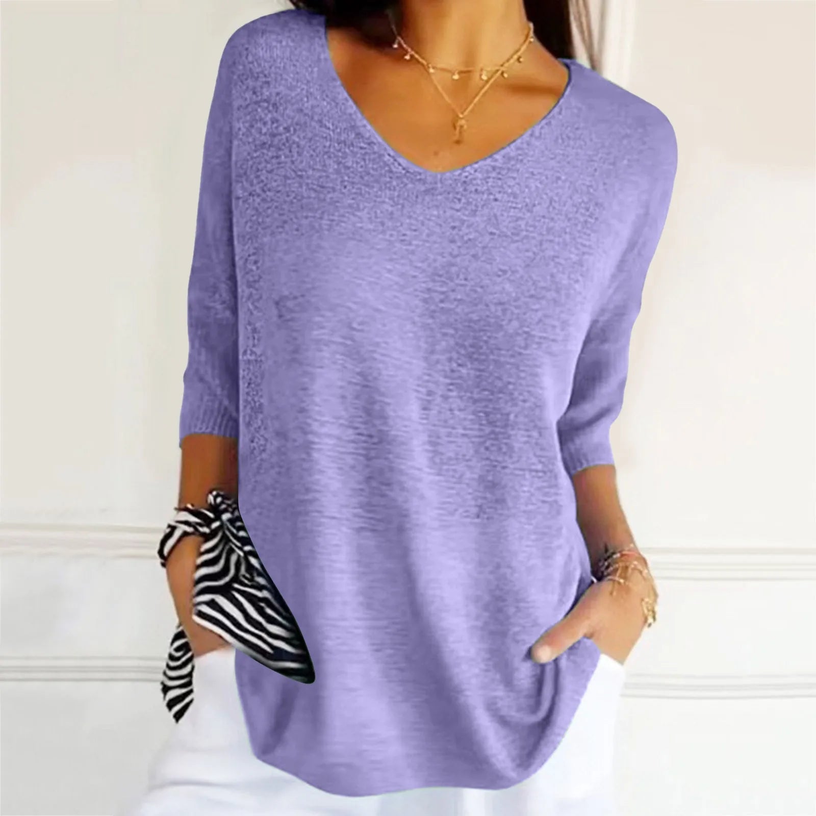 Tanya – V-Neck Top for Women