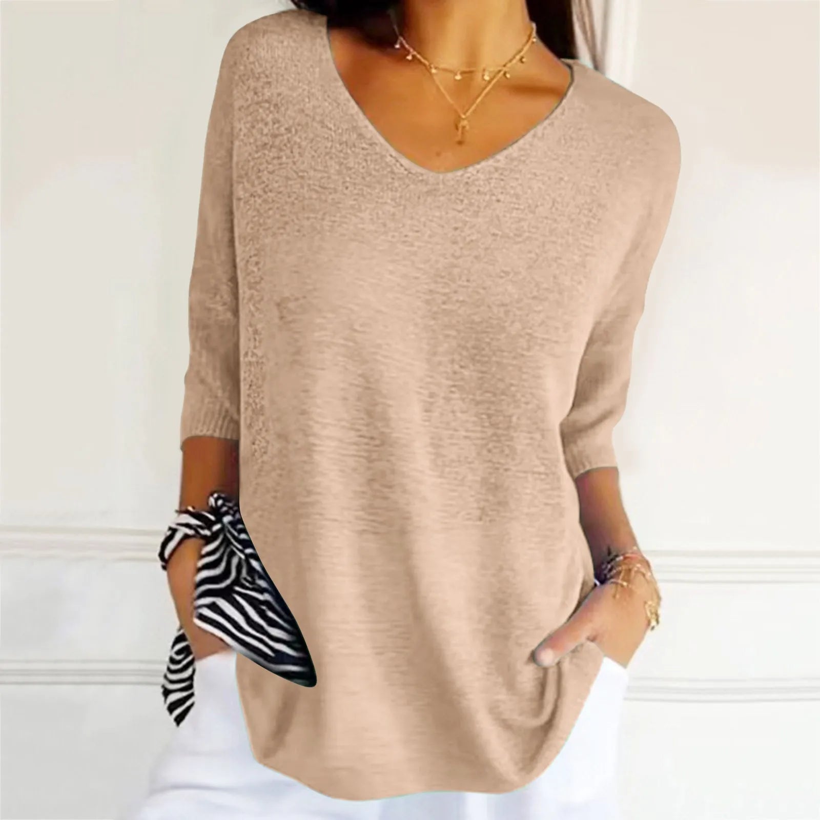 Tanya – V-Neck Top for Women