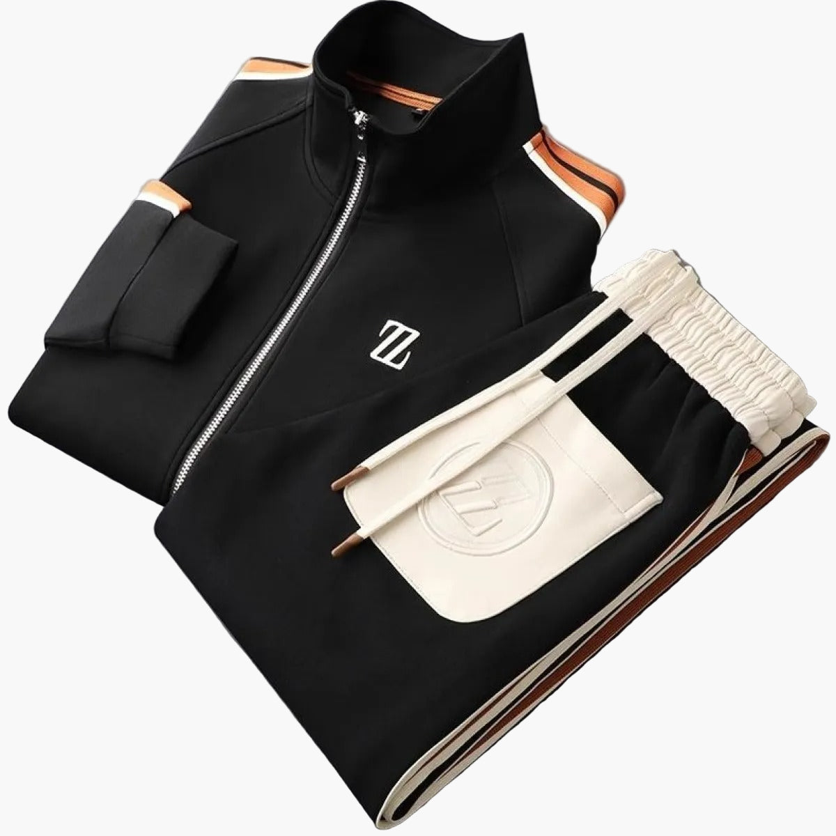 Men's Tracksuit 2-Piece – Sporty and Comfortable for Fitness and Leisure Time